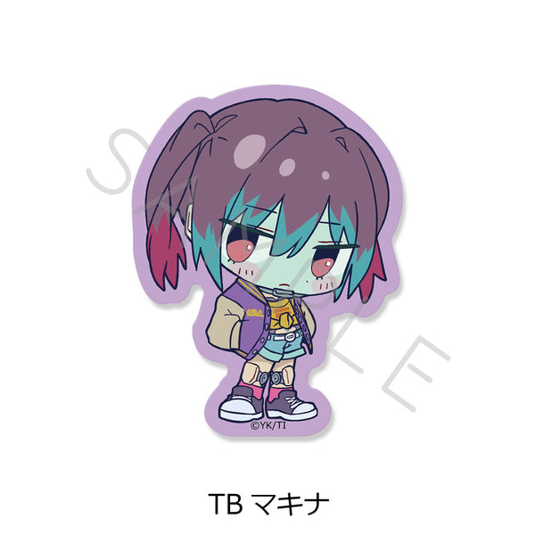 『銀河特急 ミルキー☆サブウェイ』クリアカードステッカー ちぽっけ TB マキナ