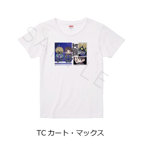 『銀河特急 ミルキー☆サブウェイ』Tシャツ ちぽっけ TC カート・マックス ホワイト Lサイズ
