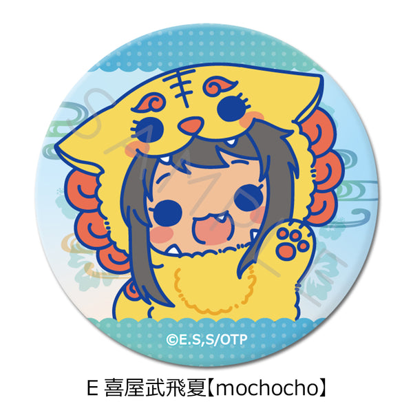『沖縄で好きになった子が方言すぎてツラすぎる』丸形缶バッジ(57mm) E 喜屋武飛夏 mochocho