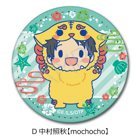 『沖縄で好きになった子が方言すぎてツラすぎる』レザーバッジ(丸形) D 中村照秋 mochocho