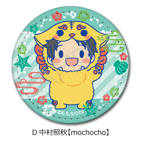 『沖縄で好きになった子が方言すぎてツラすぎる』レザーバッジ(丸形) D 中村照秋 mochocho