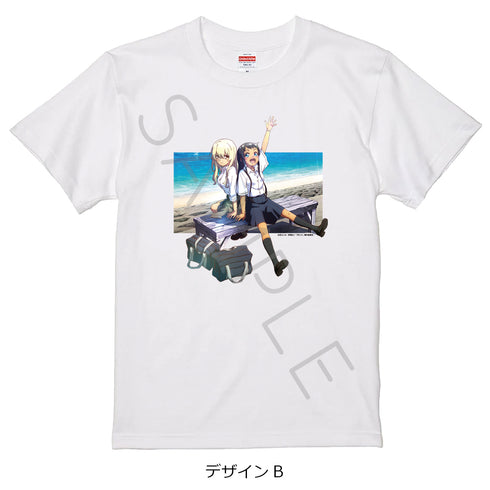 『沖縄で好きになった子が方言すぎてツラすぎる』Tシャツ デザインB ホワイト Sサイズ