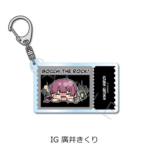 "Bocchi the Rock!" Series 5 Acrylic Keychain: IG Kikuri Hiroi
