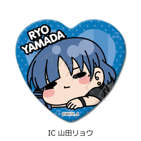 "Bocchi the Rock!" 5th Series Heart-Shaped Pin Badge IC Ryō Yamada