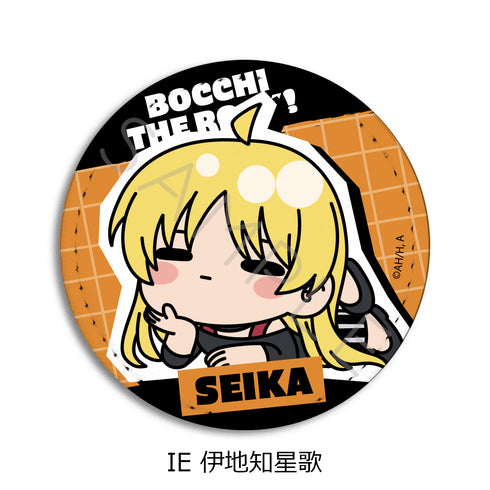 "Bocchi the Rock!" Vol. 5 Leather Badge: IE - Seika Ijichi