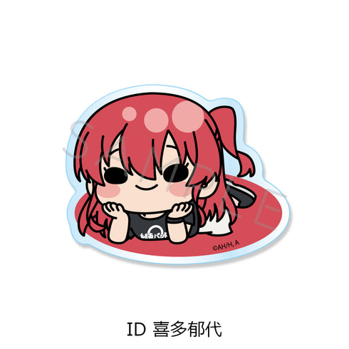 "Bocchi the Rock!" Vol. 5 Clear Card Sticker ID: Ikuyo Kita