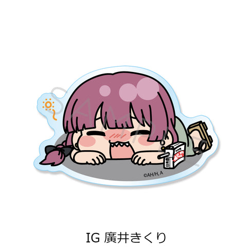 "Bocchi the Rock!" Vol. 5 Clear Card Sticker IG Kikuri Hiroi