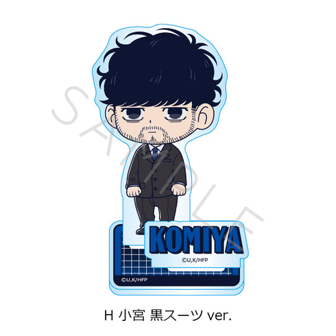 "Hyakuemu." Acrylic Stand (Small) - Komiya (Black Suit Ver.)