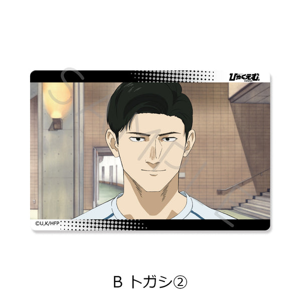 "Hyakuemu." Clear Card Sticker B: Togashi 2
