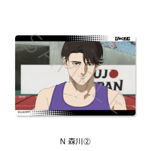 "Hyakuemu." Clear Card Sticker N Morikawa 2