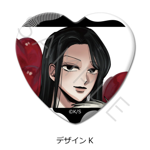 《拍不出来》心形徽章 K