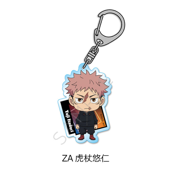 "Jujutsu Kaisen Season 3: Death March" Acrylic Keychain ZA Yuji Itadori