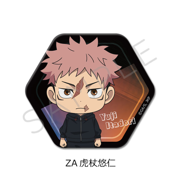 "Jujutsu Kaisen Season 3: The Death Loop" Hexagonal Pin Badge ZA - Yuji Itadori