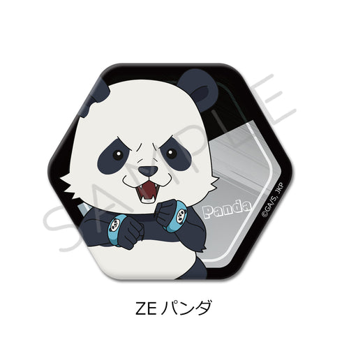 『呪術廻戦 第3期 死滅回游』六角形缶バッジ ZE パンダ