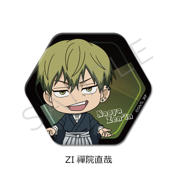 『呪術廻戦 第3期 死滅回游』六角形缶バッジ ZI 禪院直哉