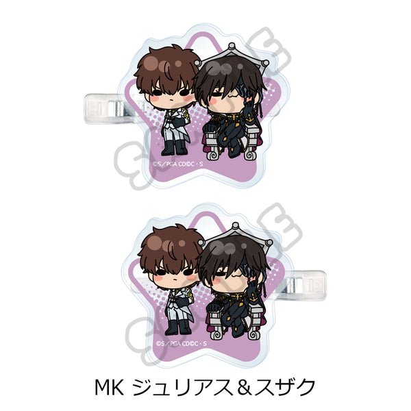 《Code Geass:亡国之阿基托》刘海夹 MK 朱利叶斯&苏扎克