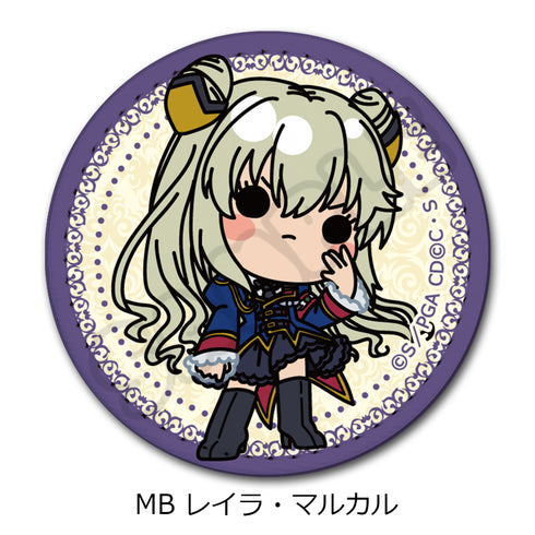 《Code Geass:亡國的阿基托》皮革徽章(圓形)MB 蕾拉·馬爾卡爾