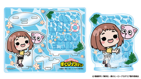『僕のヒーローアカデミア』アニマルビーチボールmochocho アクリルスタンド 麗日お茶子