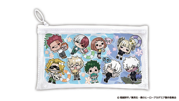 『僕のヒーローアカデミア』アニマルビーチボールmochocho クリアポーチ