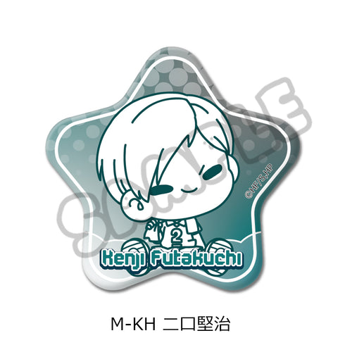 『ハイキュー!!』第10弾 星型缶バッジ(mochocho) M-KH 二口堅治