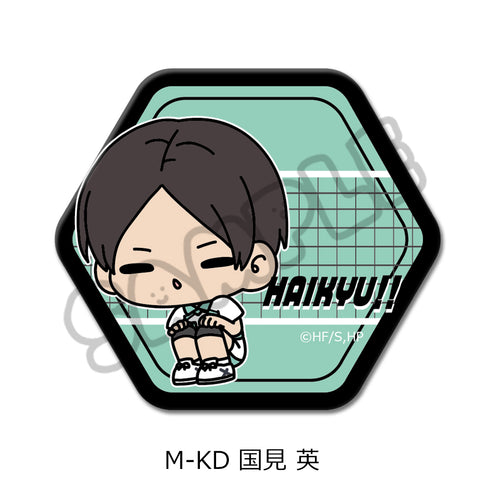 《排球少年!!》第10彈 六角形徽章(mochocho) M-KD 國見英