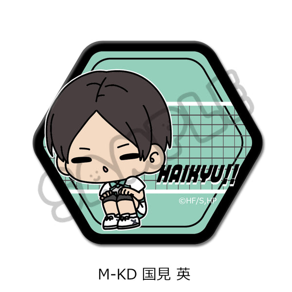 《排球少年!!》第10弹 六边形徽章(mochocho) M-KD 国见英