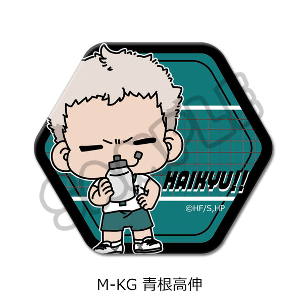 《排球少年!!》第10弹 六边形徽章(mochocho) M-KG 青根高伸