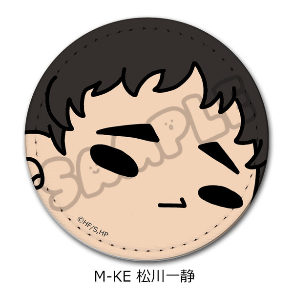 《排球少年!!》第10弹 皮革徽章(mochocho) M-KE 松川一静
