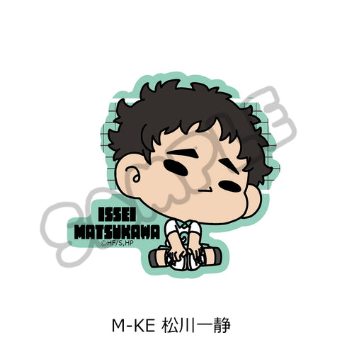 《排球少年!!》第10彈 透明卡貼紙 (mochocho) M-KE 松川一靜