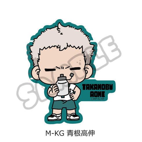 《排球少年!!》第10彈 透明卡貼紙 (mochocho) M-KG 青根高伸