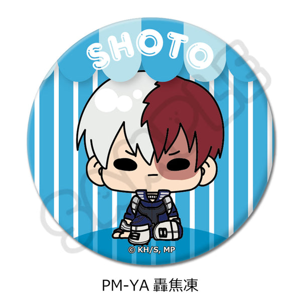 『僕のヒーローアカデミア』POTEmocho 第3弾 丸形缶バッジ(57mm) PM-YA 轟焦凍