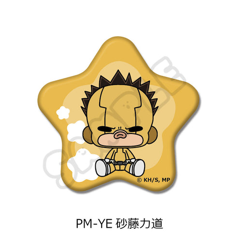 《我的英雄学院》POTEmocho 第3弹 星形徽章 PM-YE 砂藤力道