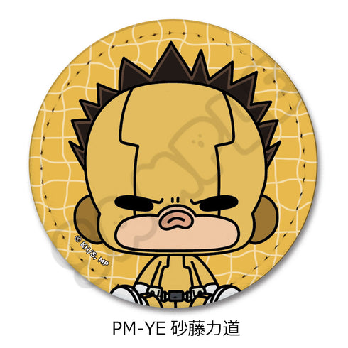 "My Hero Academia" POTEmocho Series 3 Leather Badge PM-YE Rikido Sunato