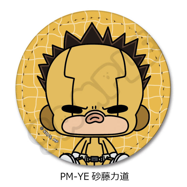 "My Hero Academia" POTEmocho Series 3 Leather Badge PM-YE Rikido Sunato