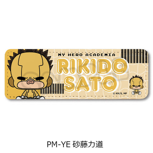 『僕のヒーローアカデミア』POTEmocho 第3弾 レザーバッジ(ロング) PM-YE 砂藤力道