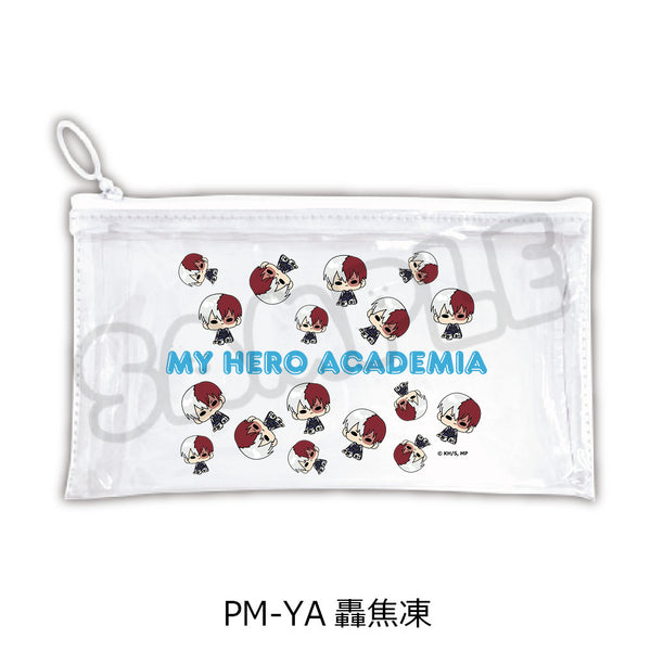 《我的英雄學院》POTEmocho 第3彈 扁平透明收納包 PM-YA 轟焦凍