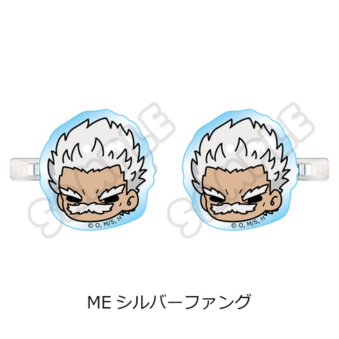 『ワンパンマン』前髪クリップ ME シルバーファング