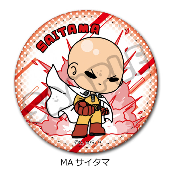 『ワンパンマン』レザーバッジ(丸形) MA サイタマ