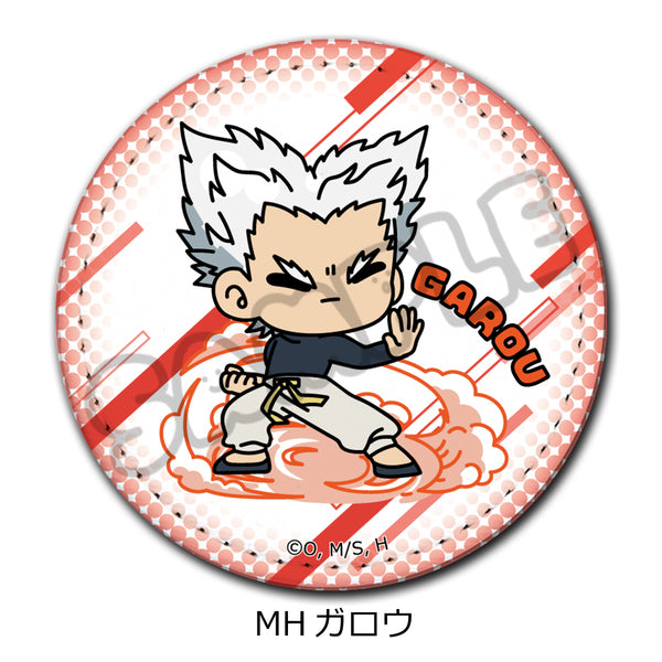 『ワンパンマン』レザーバッジ(丸形) MH ガロウ