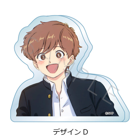 "Go for It, Nakamura-kun!!" Acrylic Mini Block, Design D
