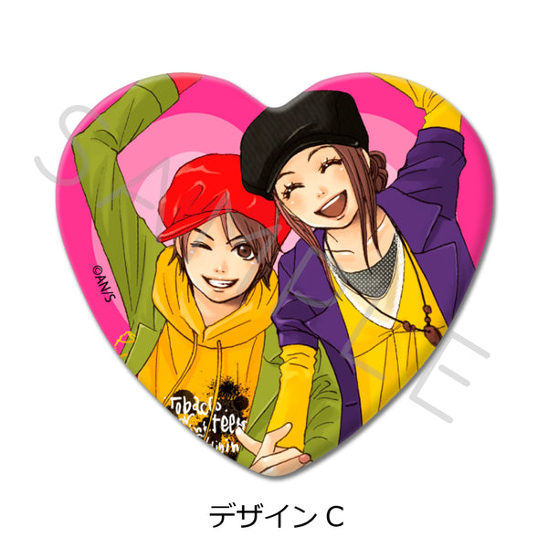 《Love★Con》心形徽章 设计C