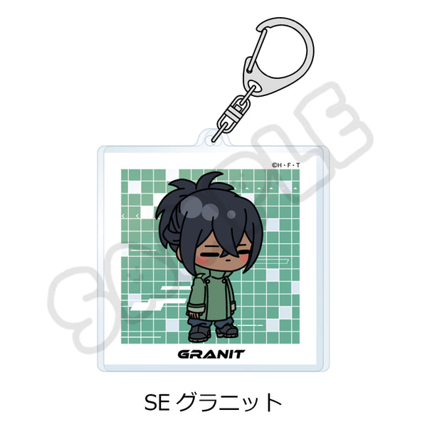 "DIGIMON BEATBREAK" Series 2 Acrylic Keychain SE Granite