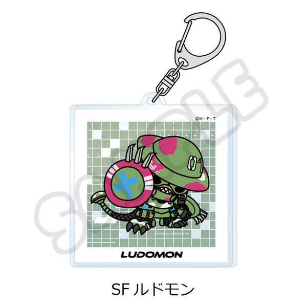 "DIGIMON BEATBREAK" Series 2 Acrylic Keychain: SF Ludmon