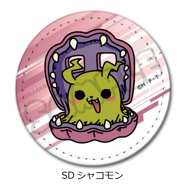"DIGIMON BEATBREAK" Series 2 Leather Badge: SD Shakomon
