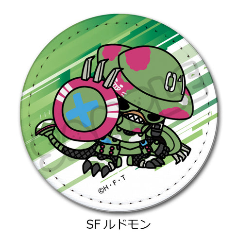 『DIGIMON BEATBREAK』第2弾 レザーバッジ SF ルドモン