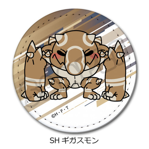 『DIGIMON BEATBREAK』第2弾 レザーバッジ SH ギガスモン
