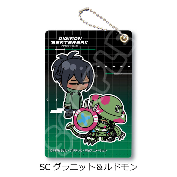 "DIGIMON BEATBREAK" Series 2 Pass Case SC: Granite & Ludmon