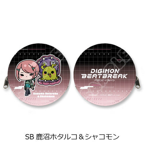 『DIGIMON BEATBREAK』第2弾 丸形コインケース SB 鹿沼ホタルコ&シャコモン