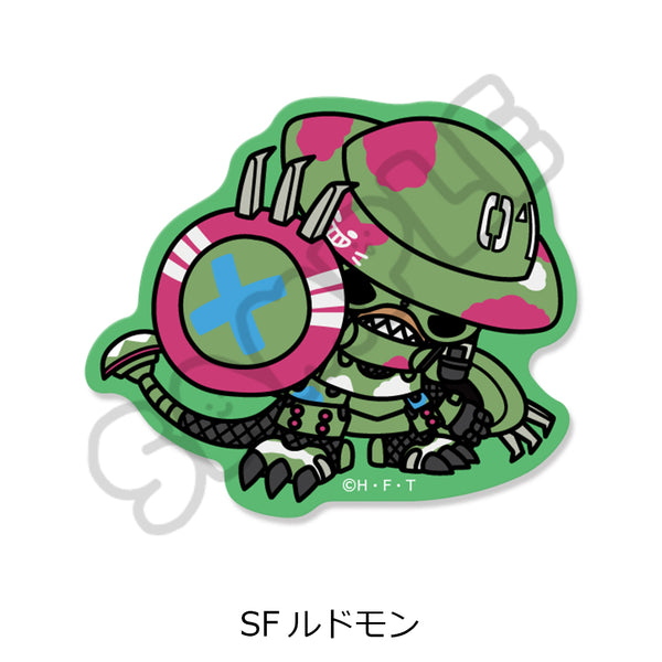 "DIGIMON BEATBREAK" Series 2 Clear Card Sticker: SF Ludmon