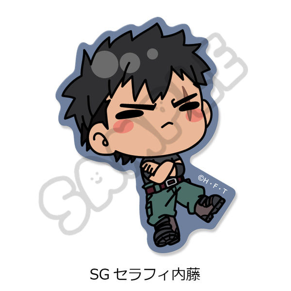 "DIGIMON BEATBREAK" Series 2 Clear Card Sticker SG: Seraphi Naito
